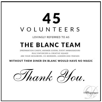 To the Blanc Team