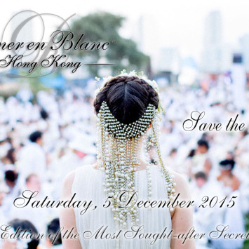 Hong Kong's First Diner en Blanc - Save the Date 