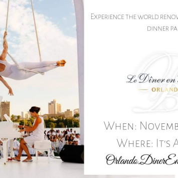 Diner En Blanc Orlando returns Sunday, November 11th!