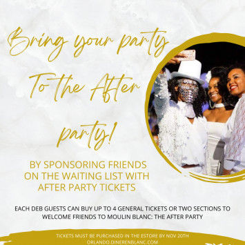 Bring your friends to the After Party!