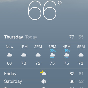 Keep doing the No Rain Dance, Pittsburgh!