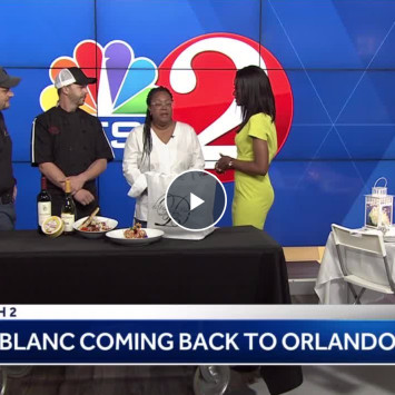 Diner en Blanc Orlando featured on Wesh News! 