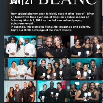 SLEEK Magazine Coverage of Diner en Blanc - Kingston Launch Event