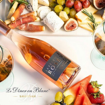 La Fête Du Rose: Diner en Blanc Savannah's 2021 wine of Choice!