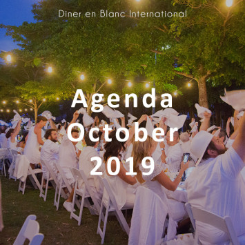 Le Diner en Blanc – October 2019 Agenda