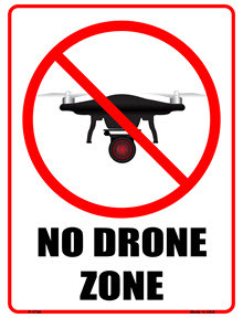 No Drone Photography By Guests Allowed