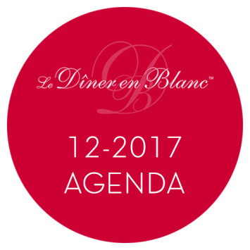 Le Dîner en Blanc - December 2017 Calendar