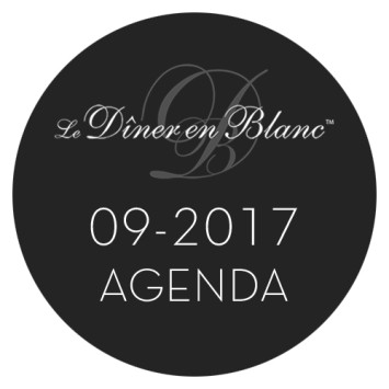 Le Dîner en Blanc - September Calendar 2017!