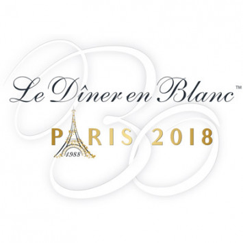 Kvietimas į Le Dîner en Blanc de Paris 30 metų jubiliejinį renginį - 2018 m. Birželio 3 d.