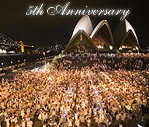 Le Dîner en Blanc – Sydney celebrated 5-year Anniversary!
