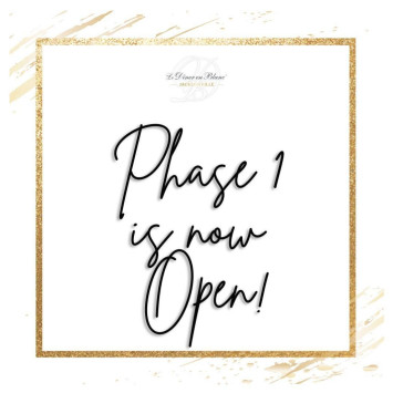 Phase 1 is officially open!!