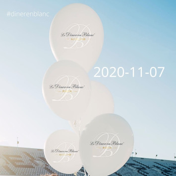 Le Diner en Blanc – THE 2020 NOVEMBER EVENTS!