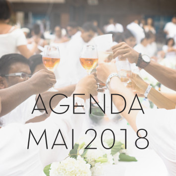 Le Dîner en Blanc, l'agenda de mai 2018