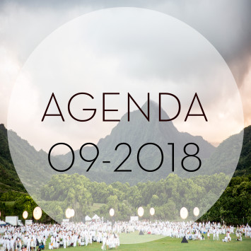 Le Dîner en Blanc – l’agenda de septembre 2018