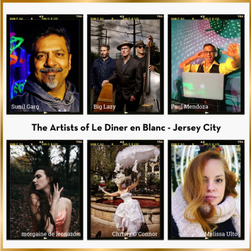 Full Lineup of Partners, Performers & Artists for Le Diner en Blanc – Jersey City 2022