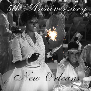 Le Dîner en Blanc – New Orleans celebrates its 5th anniversary!