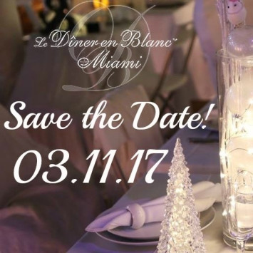 Diner en Blanc Miami - SAVE THE DATE!