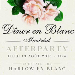 Harlow en Blanc: After Party Officiel !