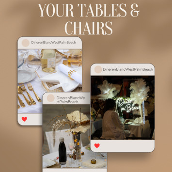 We provide tables and chairs - You Decorate! 