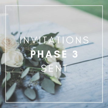Phase 3 : Invitations sent !