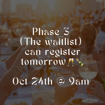 The wait is over!!! Phase 3 opens - Oct 24th