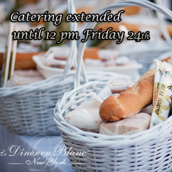 LAST CALL Catering & Beverage Sales: TODAY AT NOON
