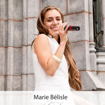 Marie Bélisle de ''La Voix'' chantera au Dîner en Blanc