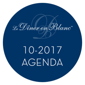 Le Dîner en Blanc - October Calendar 2017!