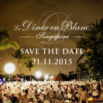 Le Diner en Blanc – Singapore is back on!  New Date: Saturday, 21 November 2015