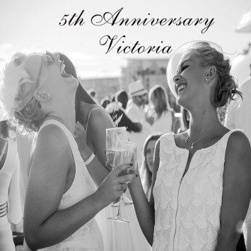 Le Dîner en Blanc – Victoria celebrates its 5th anniversary