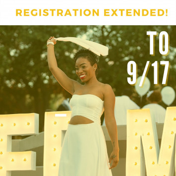 Registration Extended to 9/17!