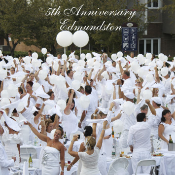 Le Dîner en Blanc - Edmundston celebrates its 5th anniversary!