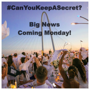 #CanYouKeepASecret?  Big Announcement on Monday...