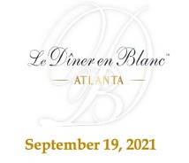 Le Diner en Blanc - Atlanta to Celebrate its 7th Edition on September 19, 2021 