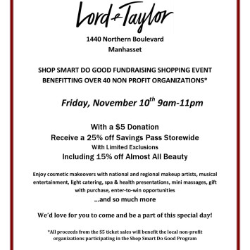 Diner en Blanc Long Island Lord and Taylor Manhasset Shopping Event